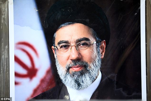 Human rights advocates report that thousands of individuals have been put to death following judicial proceedings widely criticised as fundamentally unfair (pictured: Mojtaba Khamenei, the second son of the late Ali Khamenei, and the third Supreme Leader of the Islamic Republic)