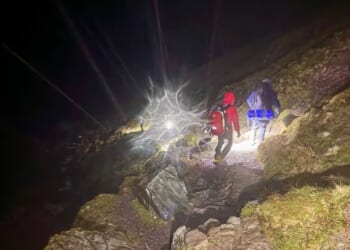 Major rescue op launched to save three who tried to camp during Storm Dave after canoe capsized