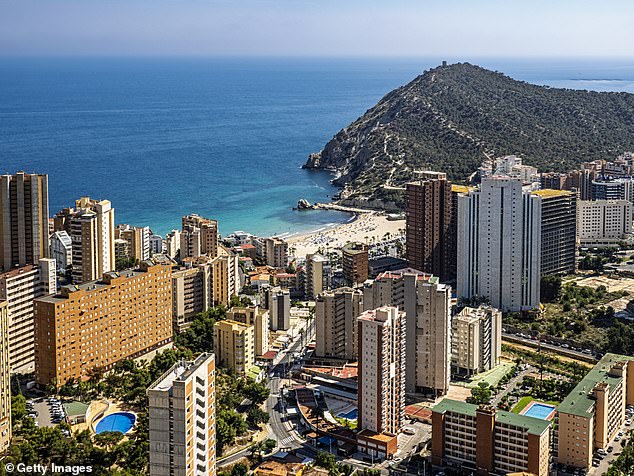 Nearly 900,000 Brits travelled to Benidorm in 2024 - making up over 40 per cent of its visitors over the course of a year