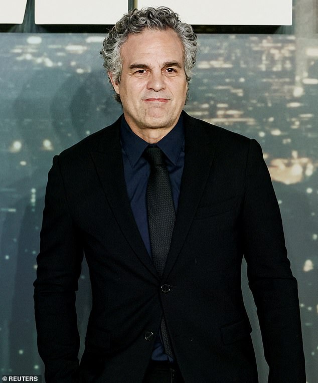 She claimed that the same agent stuck by male client Mark Ruffalo (pictured in January) after he expressed similar views