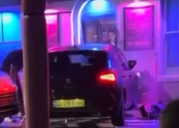 Man, 18, charged after ramming car into packed pub after ‘row with bouncer’ - as one left injured