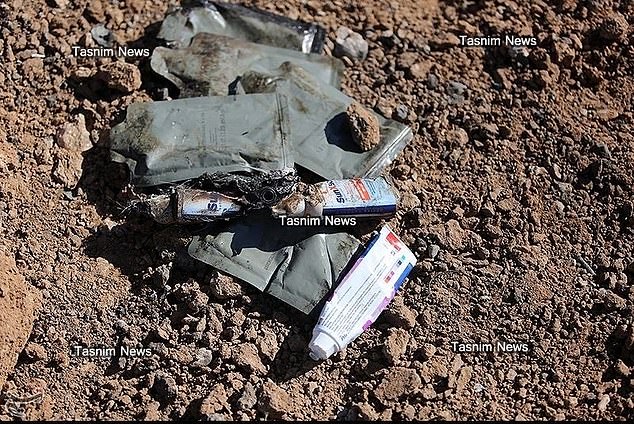 Some of the supplies reportedly left in the US C-130 transport planes