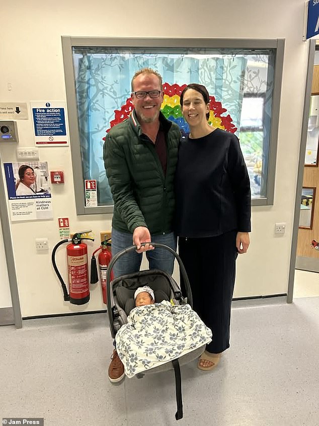 Despite the toll the process put on her body, the couple are now thinking about trying for another baby in the future