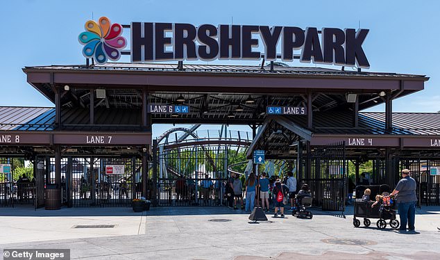 Hersheypark's ZooAmerica is located about 100 miles west of Philadelphia and features three gray wolves among its more than 200 animals