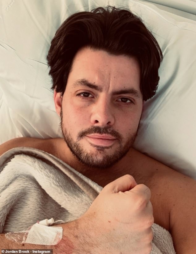 The TOWIE star, 31, revealed last month that he had been diagnosed with inflammation of the membranes around the brain and spinal cord lining and encephalitis, a rarer and more serious inflammation of the brain itself that can be life-threatening