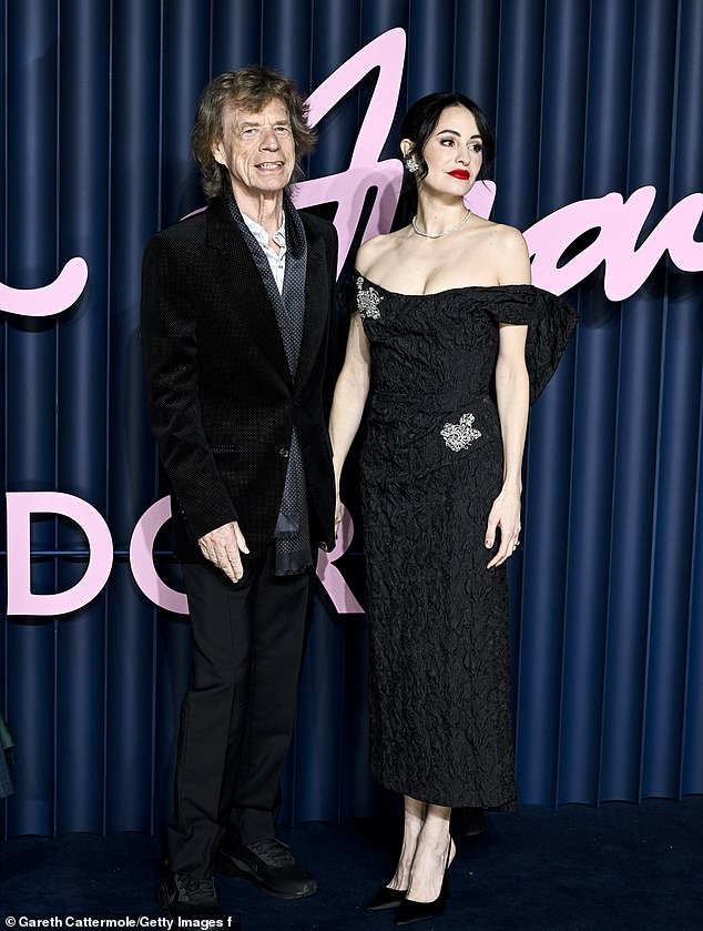 Mick Jagger's fiancée Melanie Hamrick was left 'shaken and heartbroken' after being 'physically attacked' in Mayfair - they are pictured here at The Fashion Awards last December