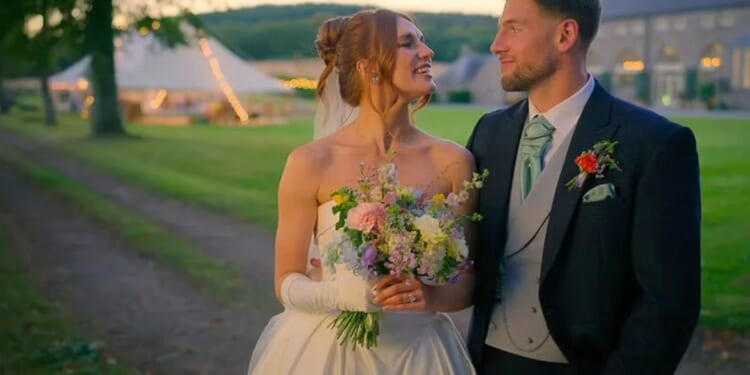 Love Is Blind couple get married for a second time a year after meeting on the show