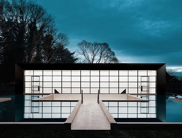 Lorna and John's Ghost House pictured - they had to move out last year, after a flood