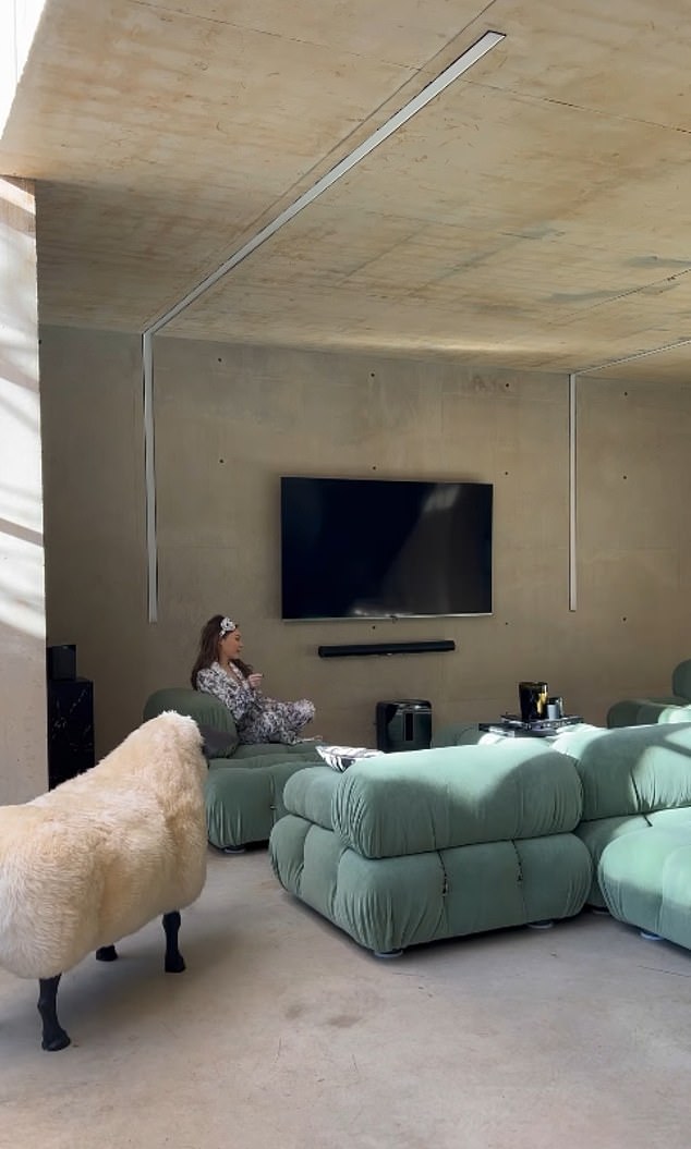 Lorna and John would regularly share pictures from inside their home