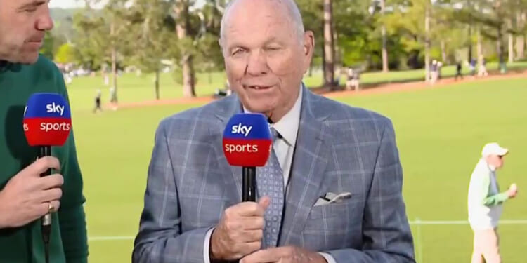 Iconic Masters broadcaster, 82, withdrew from Sky Sports coverage over 'disgusting and embarrassing' reason