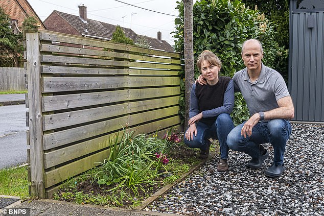 Dennis and Svitlana Jacobsen had only planted the flower a few weeks earlier. Ms Jacobsen said the incident had left her 'upset'