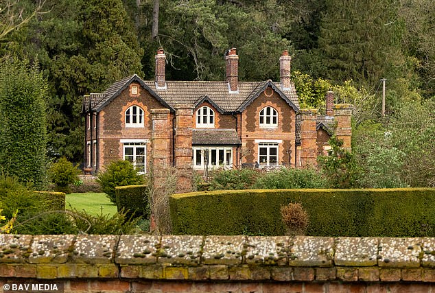 Edward and Sophie were forced to stay in The Gardens House in Sandringham over the Easter Holidays