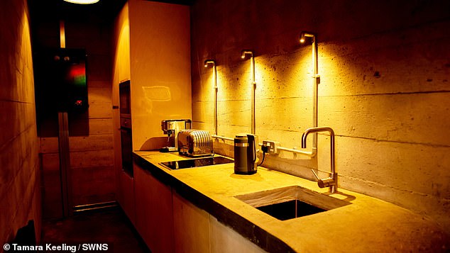 Private buyers brought it in the early noughties, and for some time it was used as a garden shed and even a skateboard ramp - before the couple began the rennovations in 2020