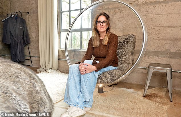 The imposing 15m (49ft) tower - which is part of the plant, that was decommissioned in the 1970s - was built in 1938 and features a massive 10,000 gallon water tank on its top level