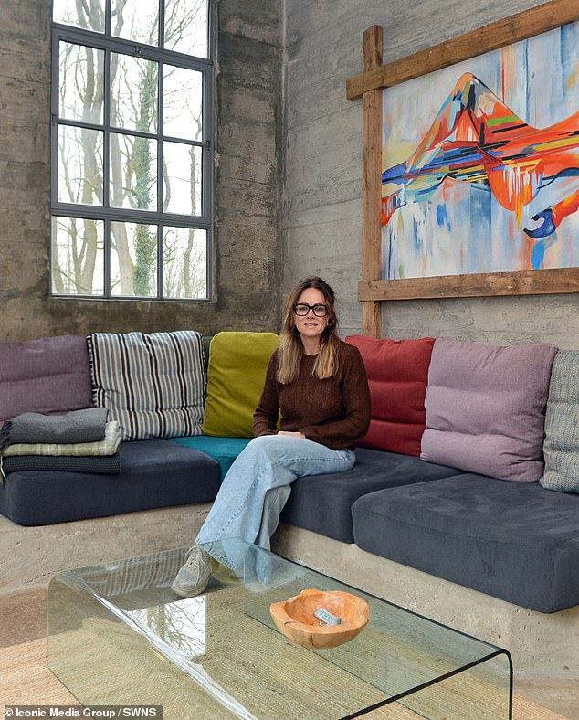 She thinks that the brutalist element of the tower is what makes the stay 'really intriguing for people'