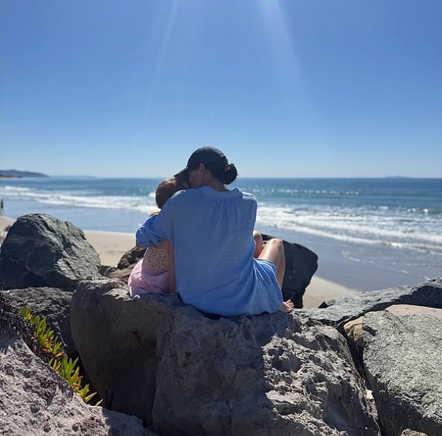 Meghan posted a picture of her cuddling daughter Lilibet for International Women’s Day on March 8