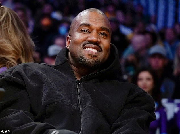 The Jewish comedian, 52, joined rallying calls against organisers' decision, after Kanye, 48, has repeatedly made anti-Semitic and pro-Nazi remarks on social media, for which he has since apologised and blamed on his bipolar disorder (Kanye pictured in 2022)