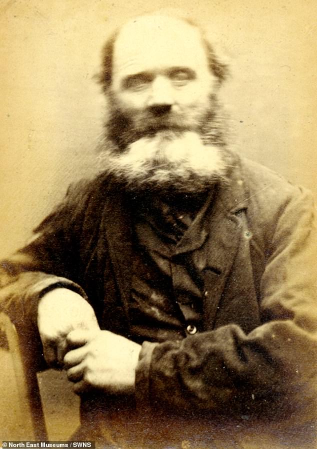 William Harrison, 51, was a porter when he was jailed for 12 months in 1872 for 'obtaining oats by false pretence'