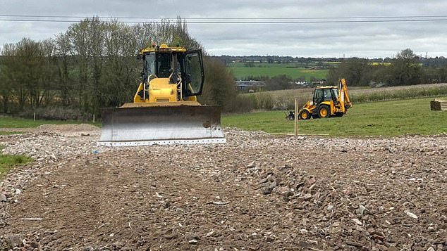 Dacorum Borough Council said that an emergency injunction has been granted by the court to stop works at the site