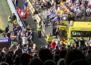 Charlton issue Conor Coady health update after former England star was knocked unconscious and rushed to hospital