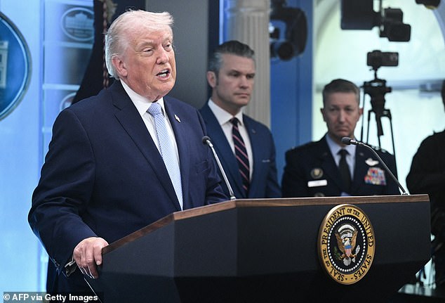 Trump used the briefing to issue a terrifying final warning to Tehran, setting a hard deadline for Tuesday at 8:00 p.m