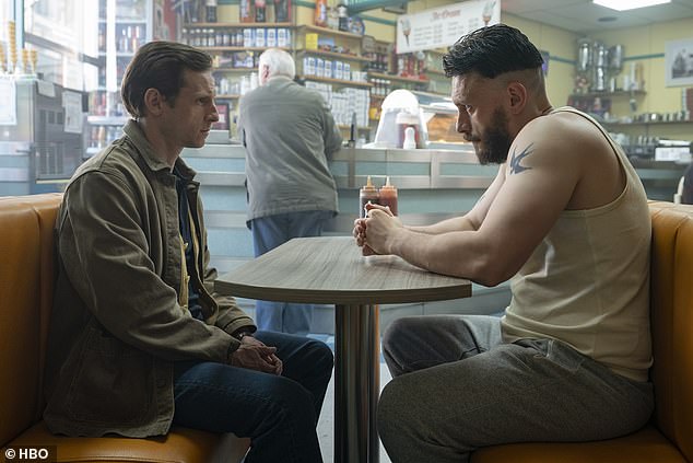 'I wish I could have escaped. I wish I could¿ve distracted myself, but I could not, and so the writing allowed me to go through the pain and out the other side,' he said (pictured in Half Man)