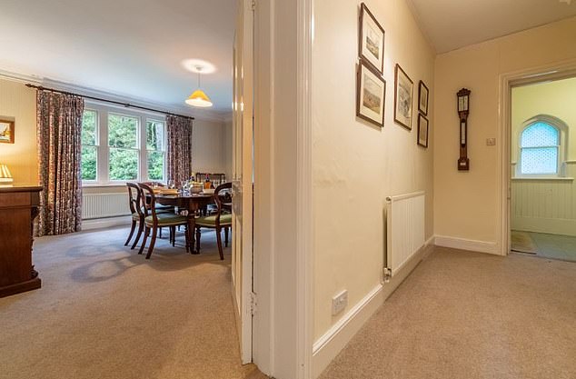 In practice, it is believed that the interior of Gardens House which has walls adorned with framed paintings and prints, is little different to Wood Farm where Prince Philip enjoyed living quietly and simply in his later years