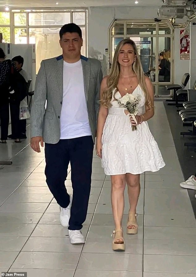 The couple were returning home to their two young children - and their final communication was a text to their nanny