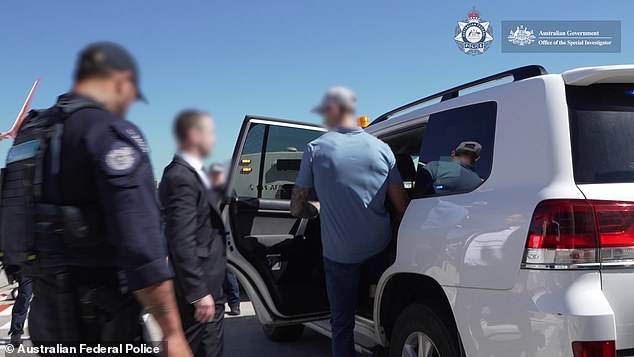 The Victoria Cross recipient appeared in court on Tuesday