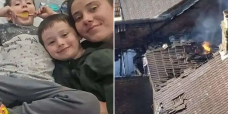 Family-of-four lose ‘everything’ as huge blaze ravages their entire home while they were on Easter egg hunt