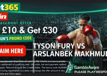 Grab £30 in free bets for Tyson Fury vs Arslanbek Makhmudov