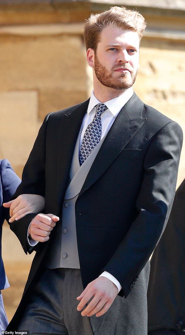 His resemblance to Prince Harry even earned him the nickname 'Harry Lite'. Pictured in 2018