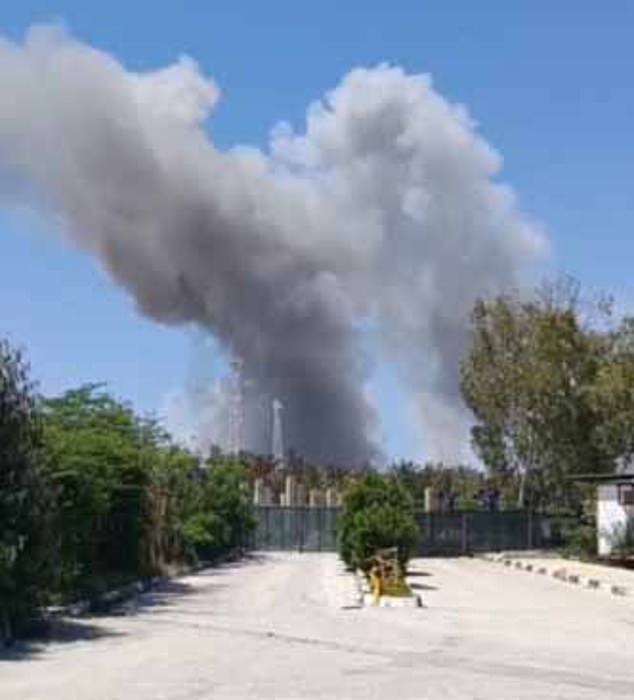 The US hit dozens of military targets on Kharg Island, a crucial Iranian oil export hub Monday night