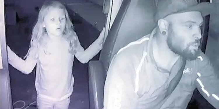 Horrifying picture shows Athena Strand, 7, in FedEx truck just moments before driver killed her as fiend pleads guilty