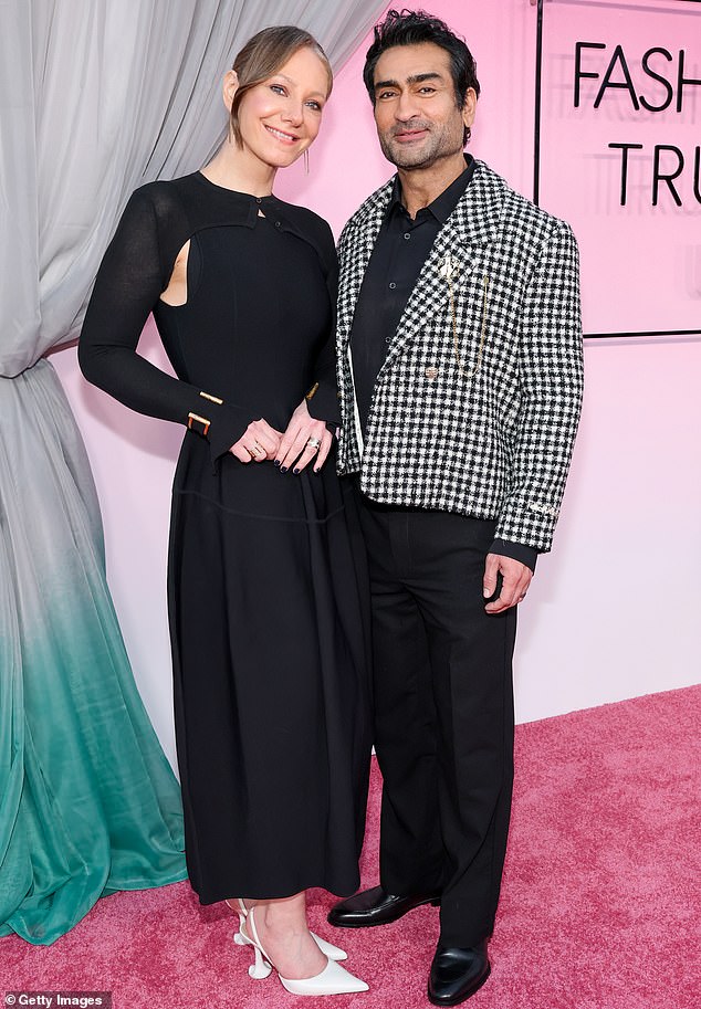 Kumail Nanjiani and his wife Emily V. Gordon, who famously co-wrote the 2017 comedy The Big Sick, turned Tuesday's event into a date night
