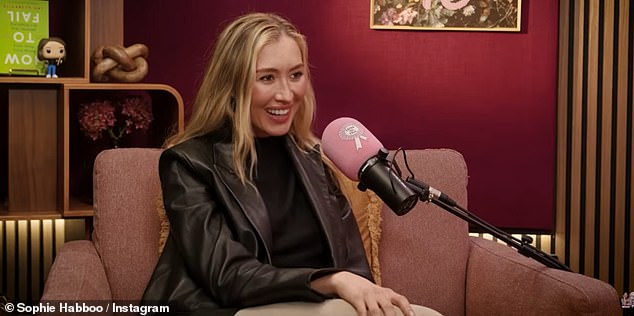 Sophie revealed that she was overwhelmed by the big white wedding and 'spiralled' because she felt that she couldn't call off their day