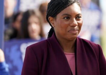 Keir Starmer is 'all mouth and no trousers' on defence, blasts Kemi Badenoch