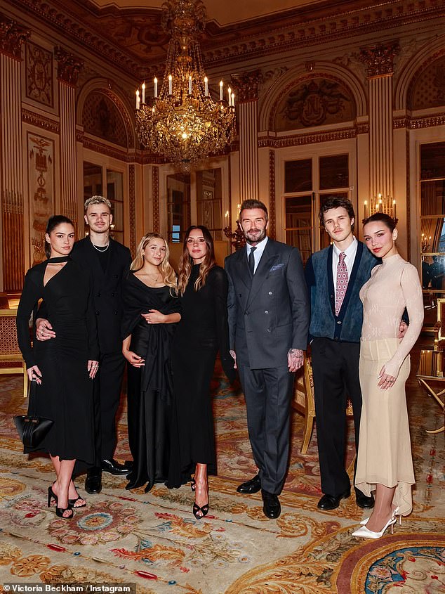 Cruz said David and Victoria offered the following advice to him: 'Be easy to work with, work on your craft until you're the best you can be, always be kind'