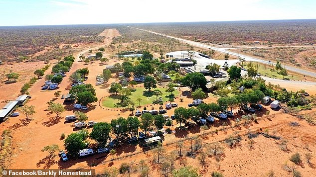 The woman died near Barkly Homestead in the Avon Downs district