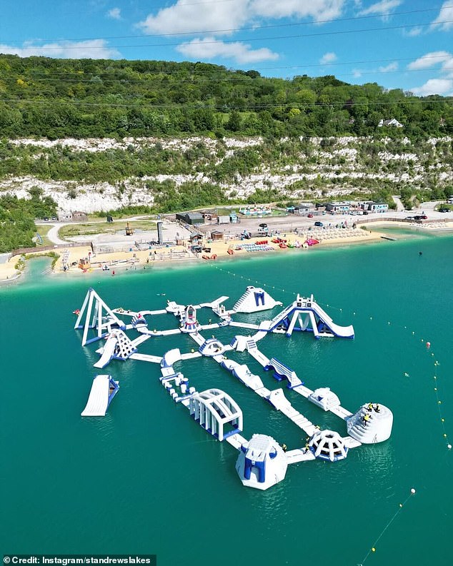 St Andrews Lakes in Kent also joins the list, an under-the-radar spot with activities on offer