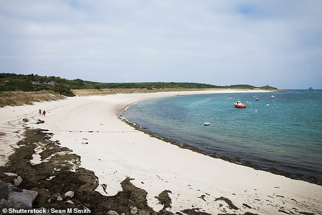 White sand beaches on St Martin's, the third largest of the Scilly islands, are often free of crowds