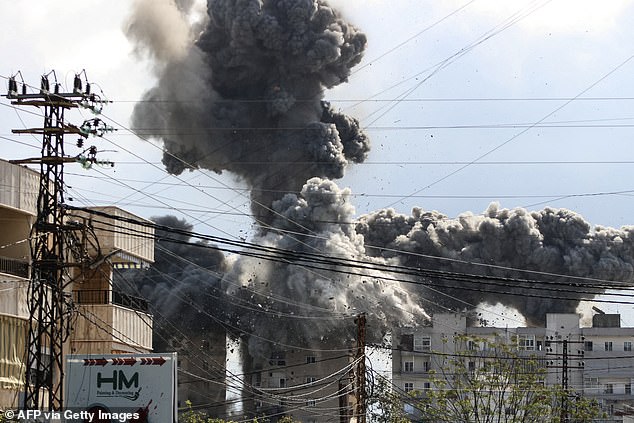 There is disagreement over whether the ceasefire includes Lebanon as Israel continues to pound its neighbour