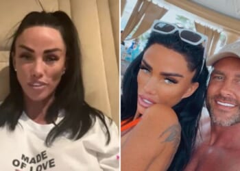 Katie Price compares Lee Andrews marriage to Love Is Blind as son Junior asks ‘why did you get married so quick?’