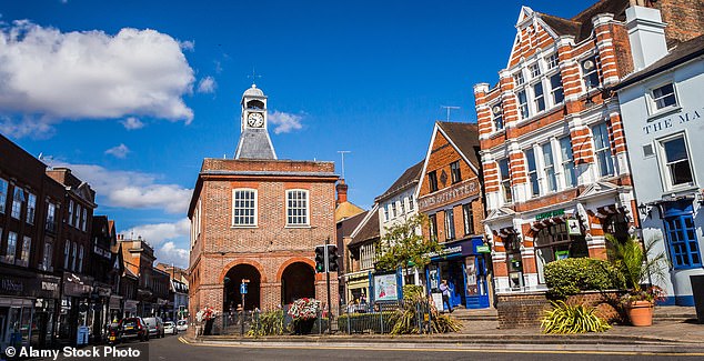 Reigate, which is 19 miles south of London, is a medieval market town with plenty of independent shops and pubs