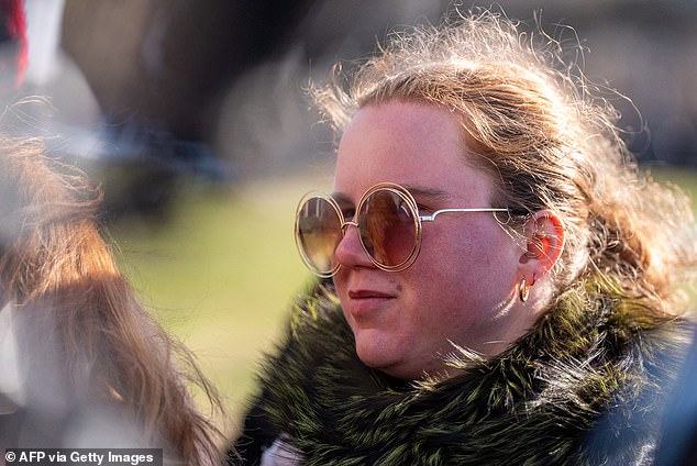 Heuermann's daughter Victoria outside court before the hearing. Inside the courtroom, we watched as she learned the horrific truth of what her father had done to women the same age as her now - and inside the very home he had raised her