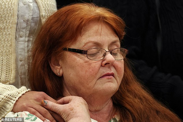 Megan Waterman's aunt is overcome with emotion as the day the family has waited so long for finally arrives