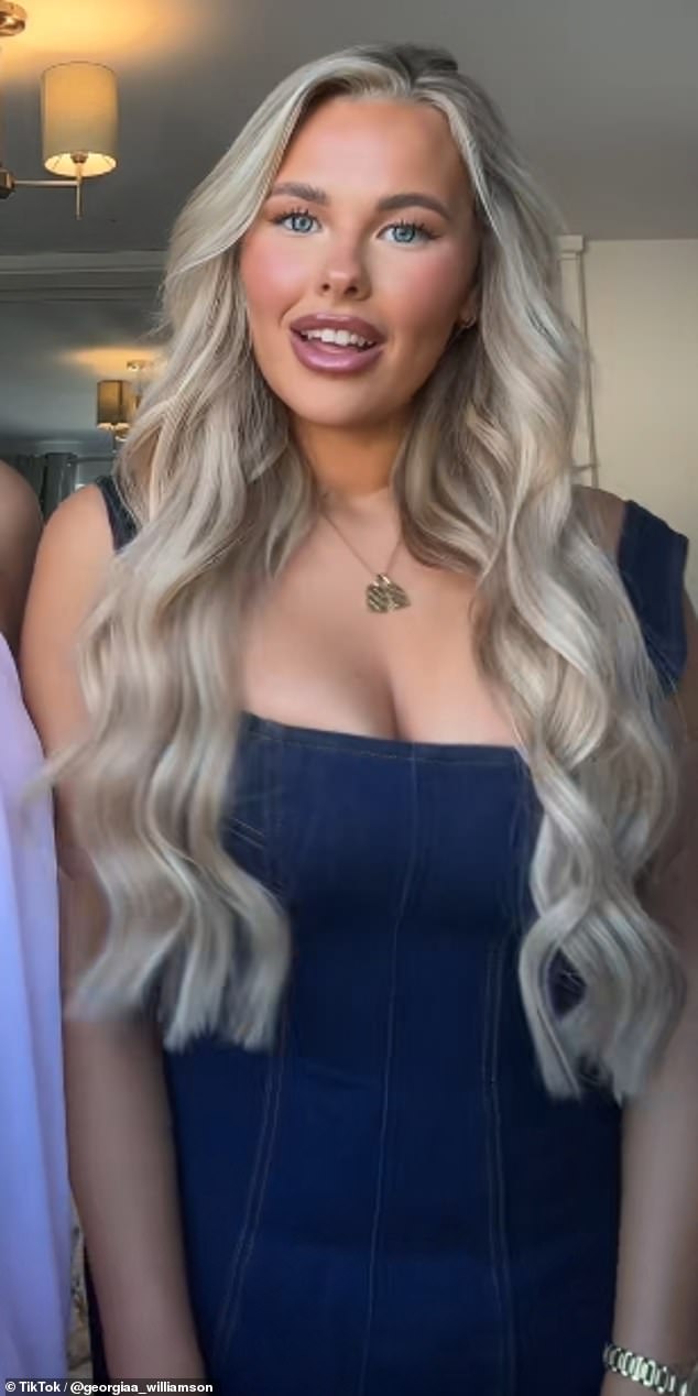 Taking to TikTok , the glamorous racegoer revealed how she had started her beauty appointments as far back as March to make sure she looked her best for the second day of the Grand National festival on Friday