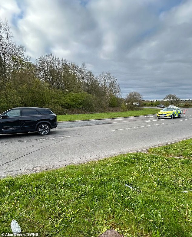 Mr Lee said the car 'died completely 'while driving his four-year-old son to nursery and immediately called 999 before his car was towed to the police recovery compound, where it remains today