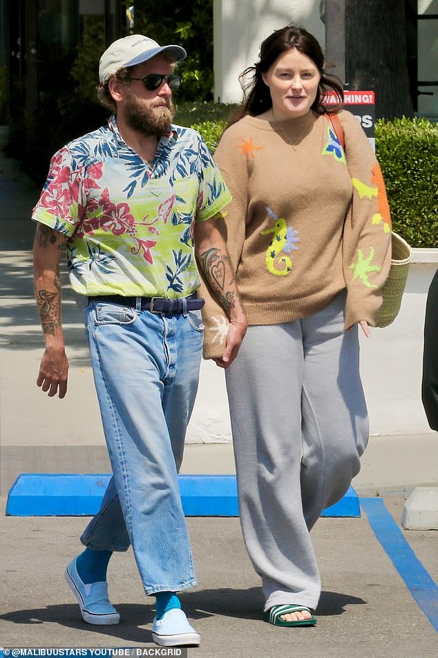 The 42-year-old Superbad actor casually disclosed that he's married to longtime girlfriend Olivia Millar and the couple recently welcomed their second child together; (Hill and Millar in June 2023)