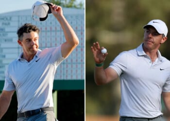 Rory McIlroy birdies six of last seven holes to take SIX SHOT lead at Masters as he sets sights on Tiger Woods record